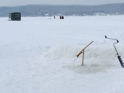 pêche blanche